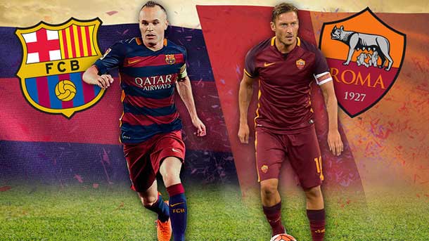 barcelona vs as roma
