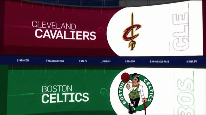 Boston Celtics vs Cleveland Cavaliers cado