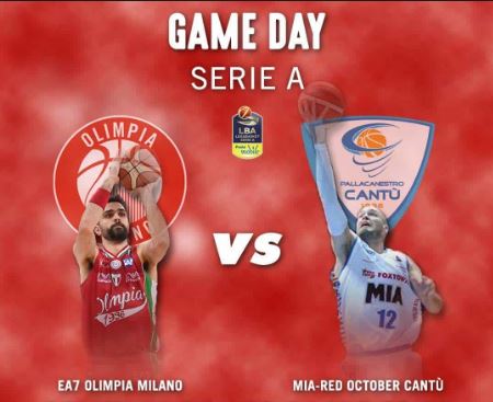 Olimpia Milano vs Cantu
