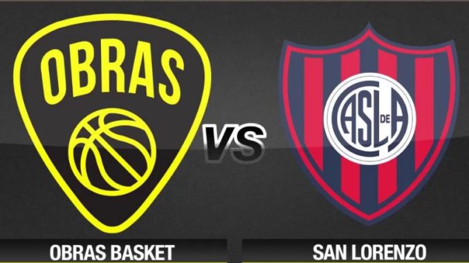 San Lorenzo vs Obras Basket