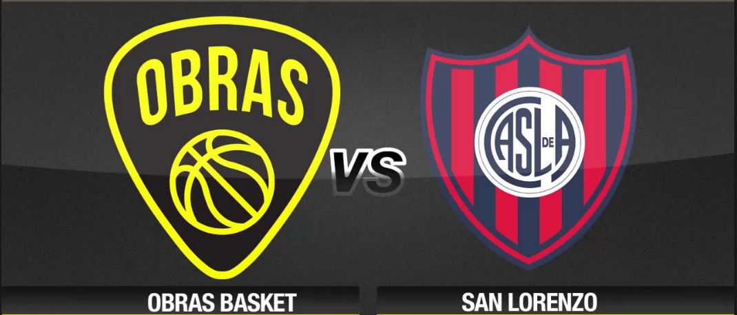 San Lorenzo vs Obras Basket