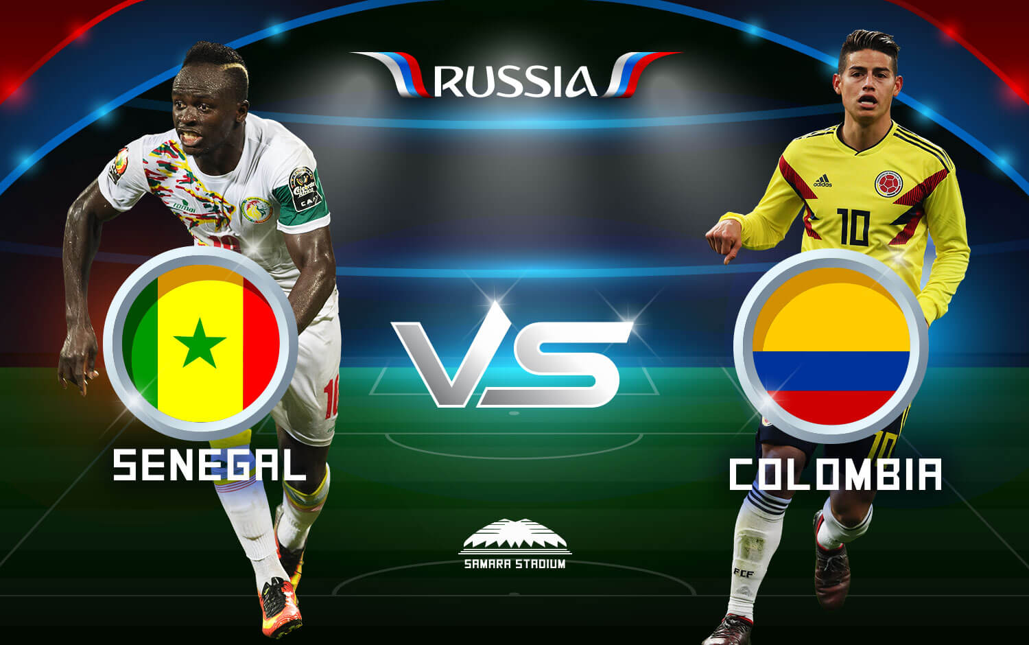 Colombia vs Senegal