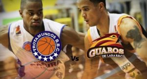 Trotamundos vs Guaros de Lara