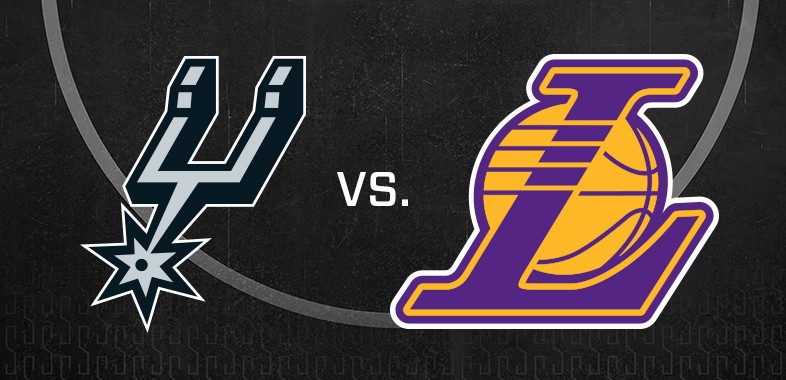 San Antonio Spurs vs Los Angeles Lakers