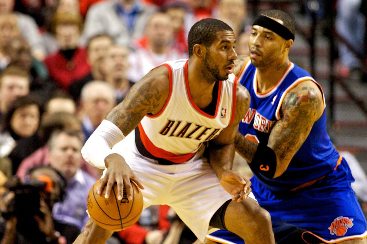 New York Knicks vs Portland Trail Blazers 