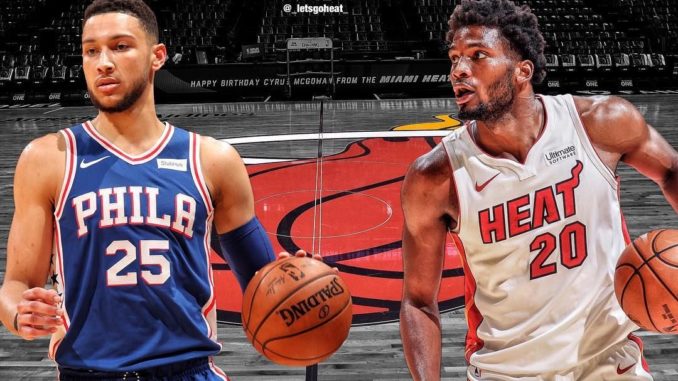 Philadelphia 76ers vs Miami Heat Philadelphia 76ers vs Miami Heat