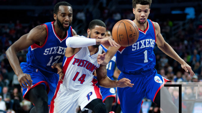 "NBA: Philadelphia 76ers at Detroit Pistons"