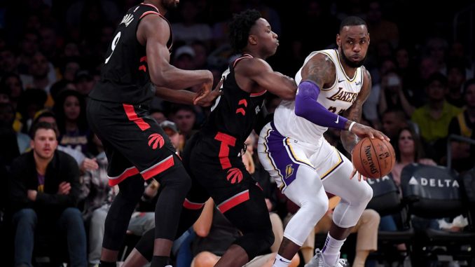 Toronto Raptors v Los Angeles Lakers