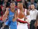 Oklahoma City Thunder vs Portland Trail Blazers