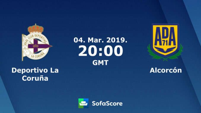 Deportivo vs Alcorcon Deportivo vs Alcorcon