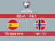 Tây Ban Nha vs Na Uy
