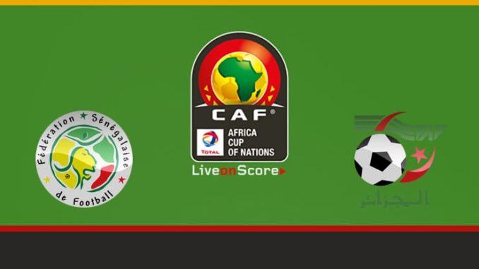 Senegal vs Algeria Senegal vs Algeria