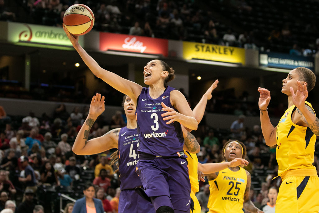 Phoenix Mercury vs Indiana Fever 