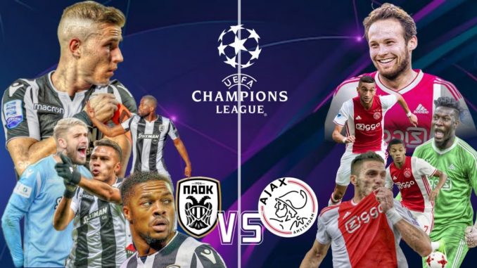 PAOK vs Ajax Amsterdam PAOK vs Ajax Amsterdam