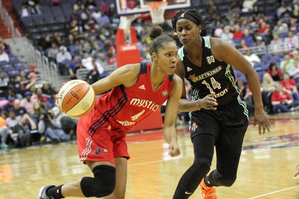 New York Liberty vs Washington Mystics 