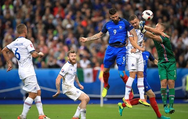 Iceland vs Pháp Iceland vs Pháp