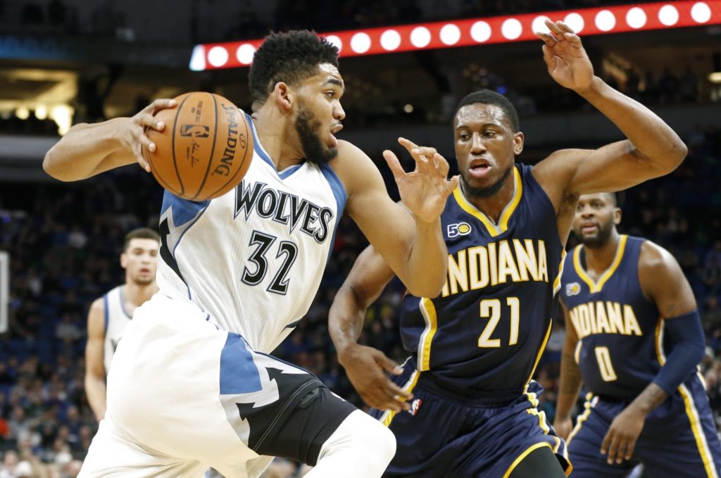 Indiana Pacers vs Minnesota Timberwolves 