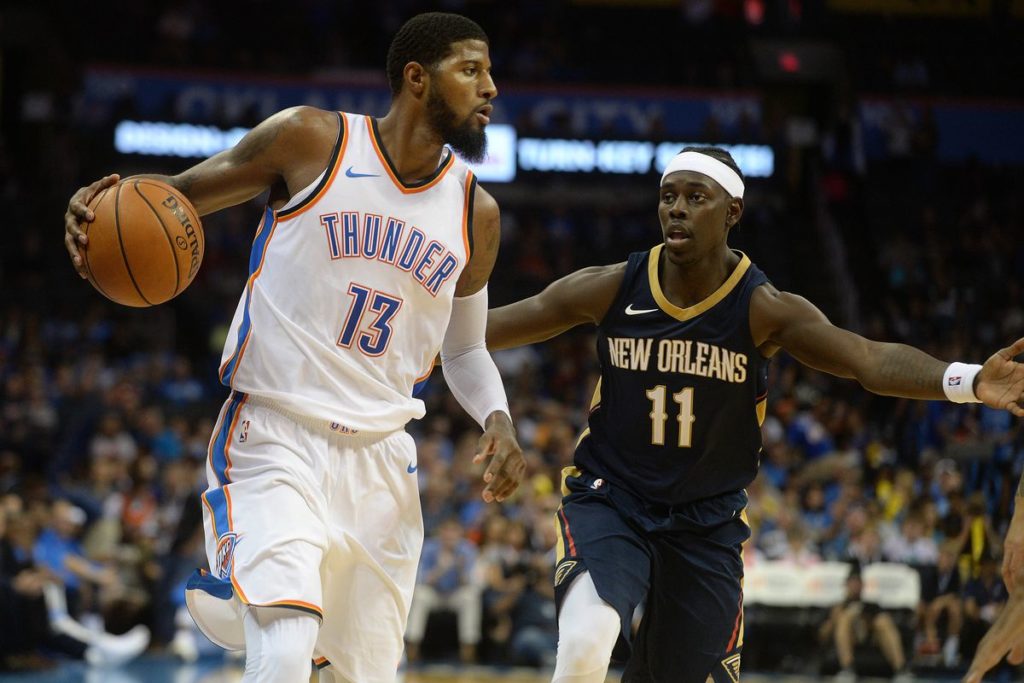 Oklahoma City Thunder vs New Orleans Pelicans 