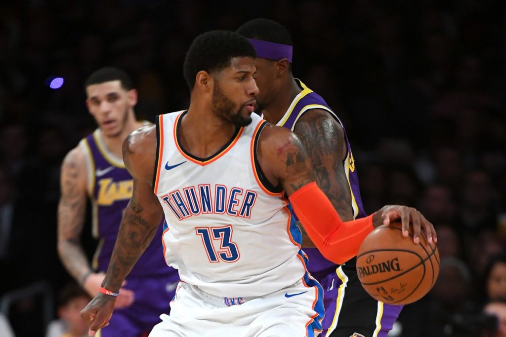 Oklahoma City Thunder vs Los Angeles Lakers 