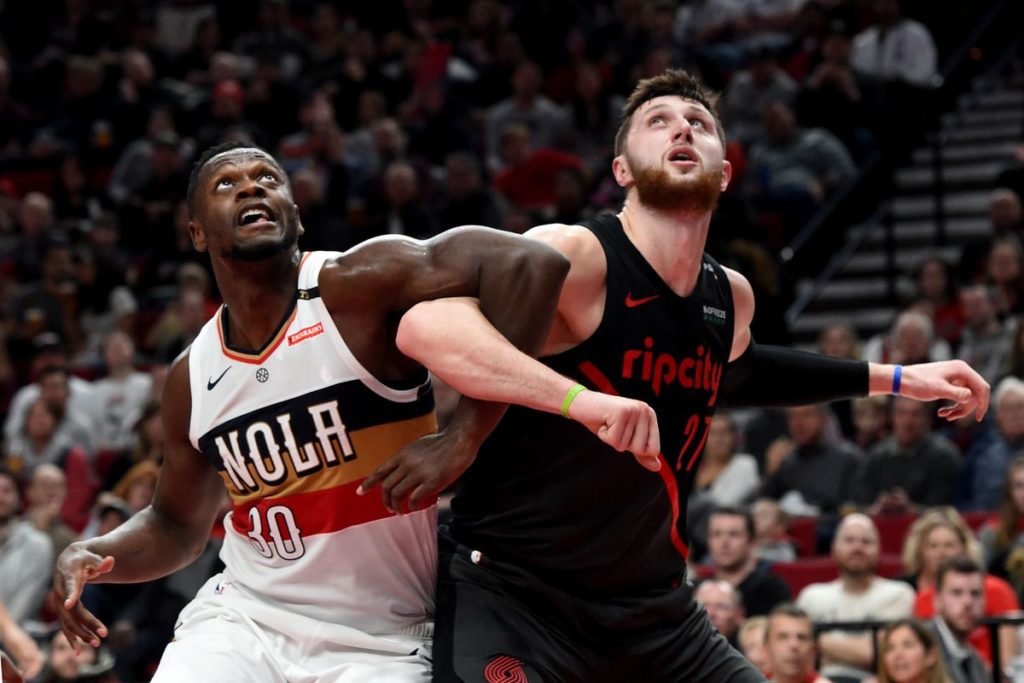 New Orleans Pelicans vs Portland Trail Blazers 
