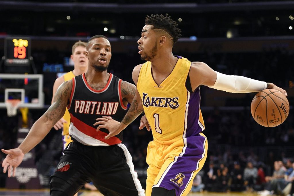 Portland Trail Blazers vs Los Angeles Lakers 