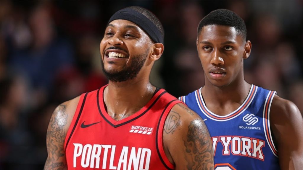 New York Knicks vs Portland Trail Blazers 