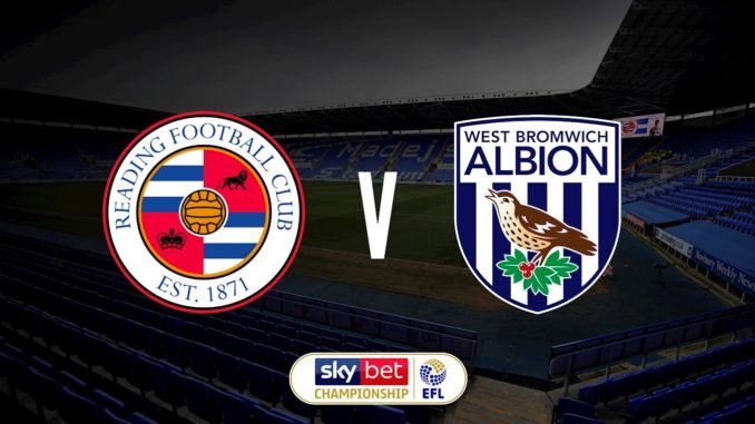 Reading vs West Brom Reading vs West Brom