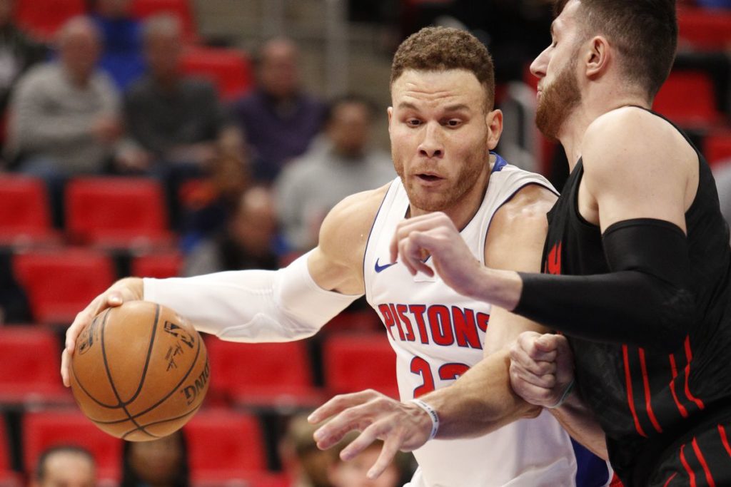 Portland Trail Blazers vs Detroit Pistons 