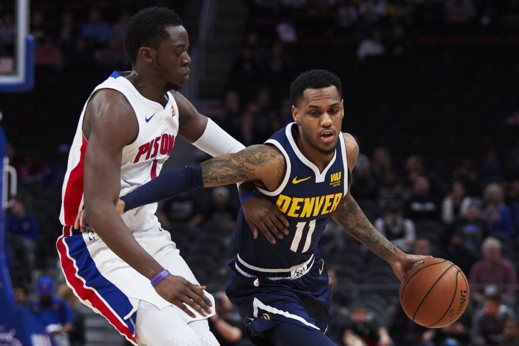 Denver Nuggets vs Detroit Pistons 