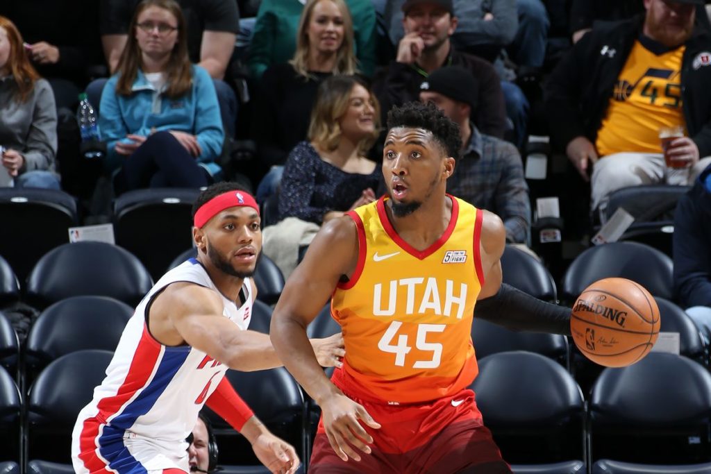 Detroit Pistons vs Utah Jazz 