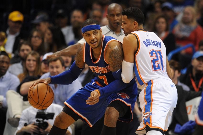 Oklahoma City Thunder vs New York Knicks