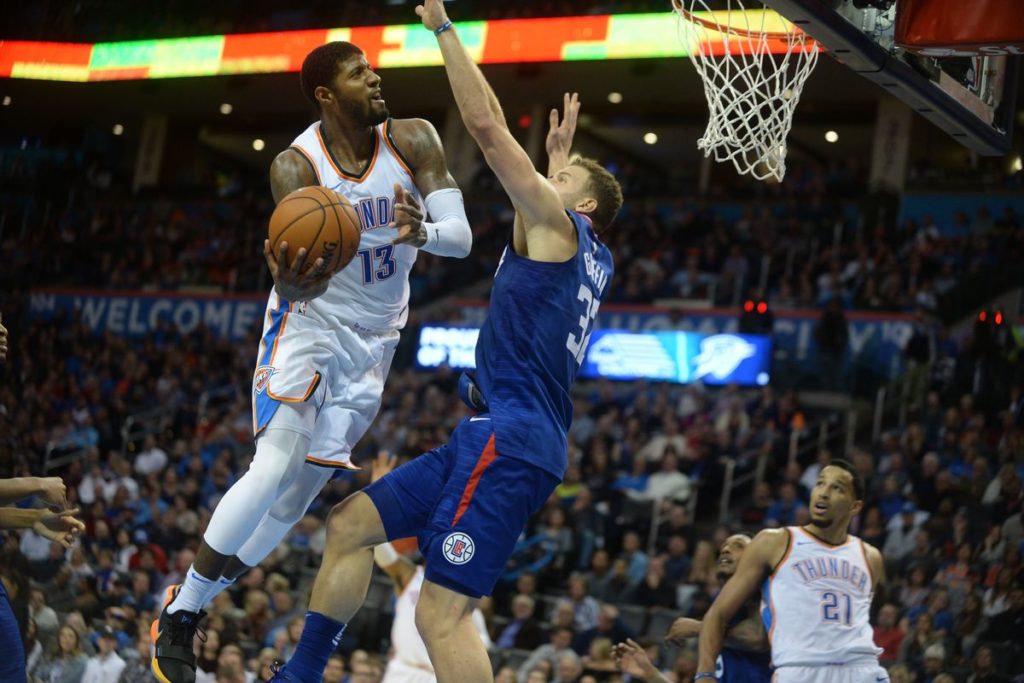 Oklahoma City Thunder vs Los Angeles Clippers 