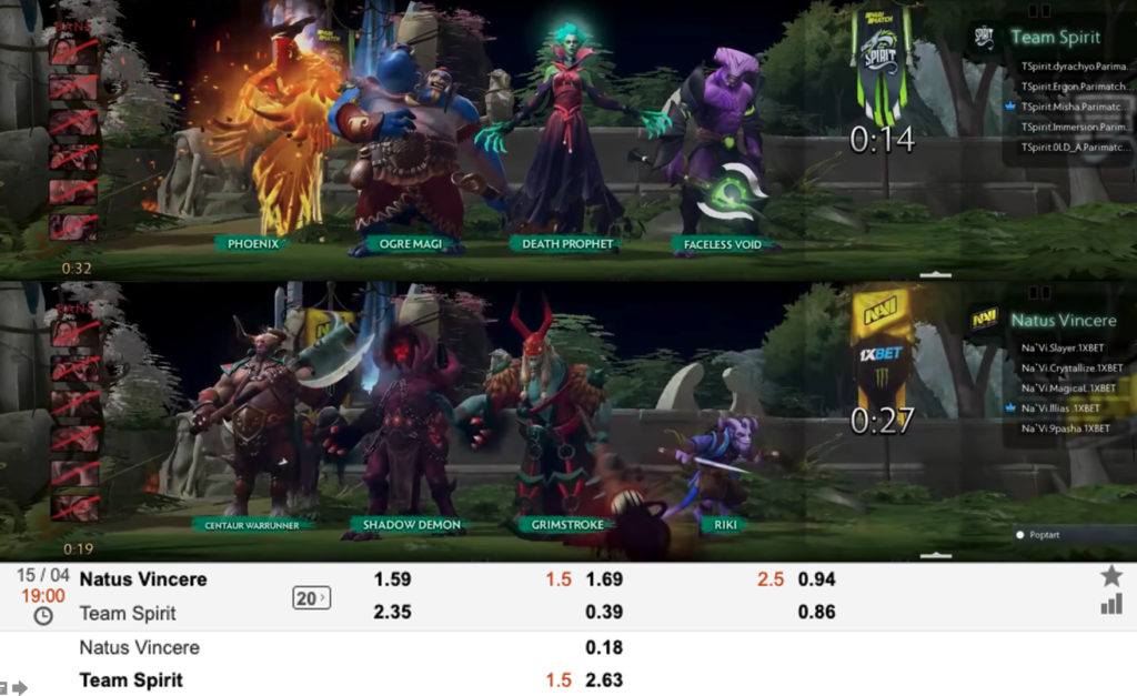 NaVi vs Team Spirit 