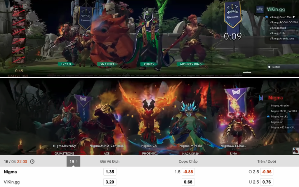 Nigma vs ViKiN.gg