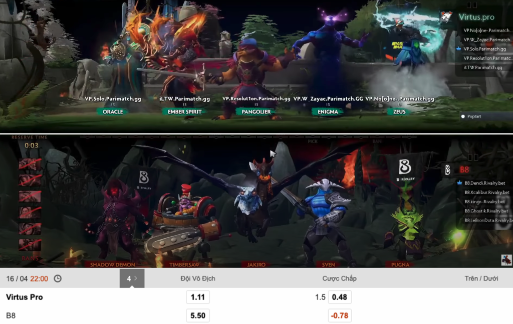 Virtus.Pro vs B8 