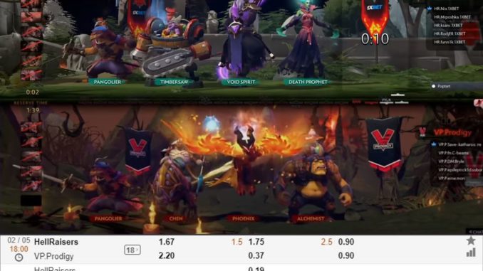02 May - HellRaisers vs VP Prodigy