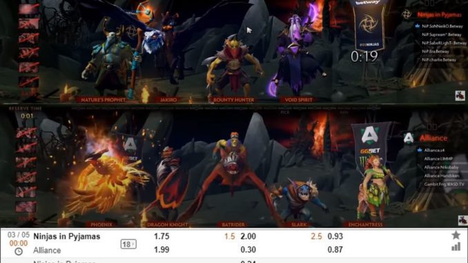02 May - Ninjas in Pyjamas vs Alliance Ninjas in Pyjamas vs Alliance