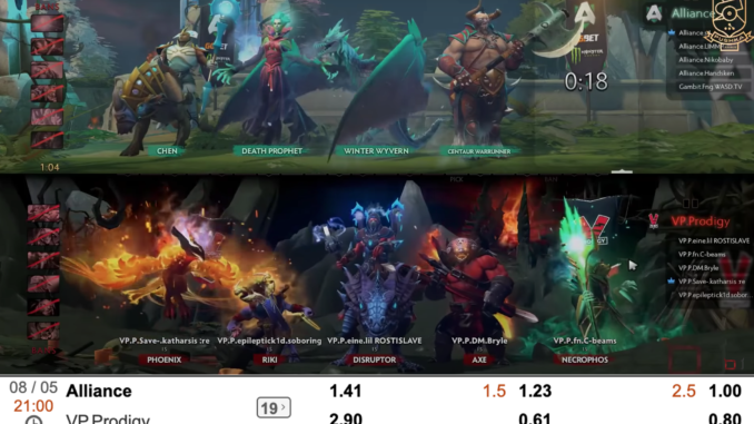 08 May - Alliance vs VP Prodigy