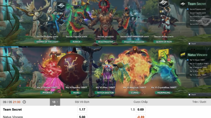 09 May - Secret vs Natus Vincere