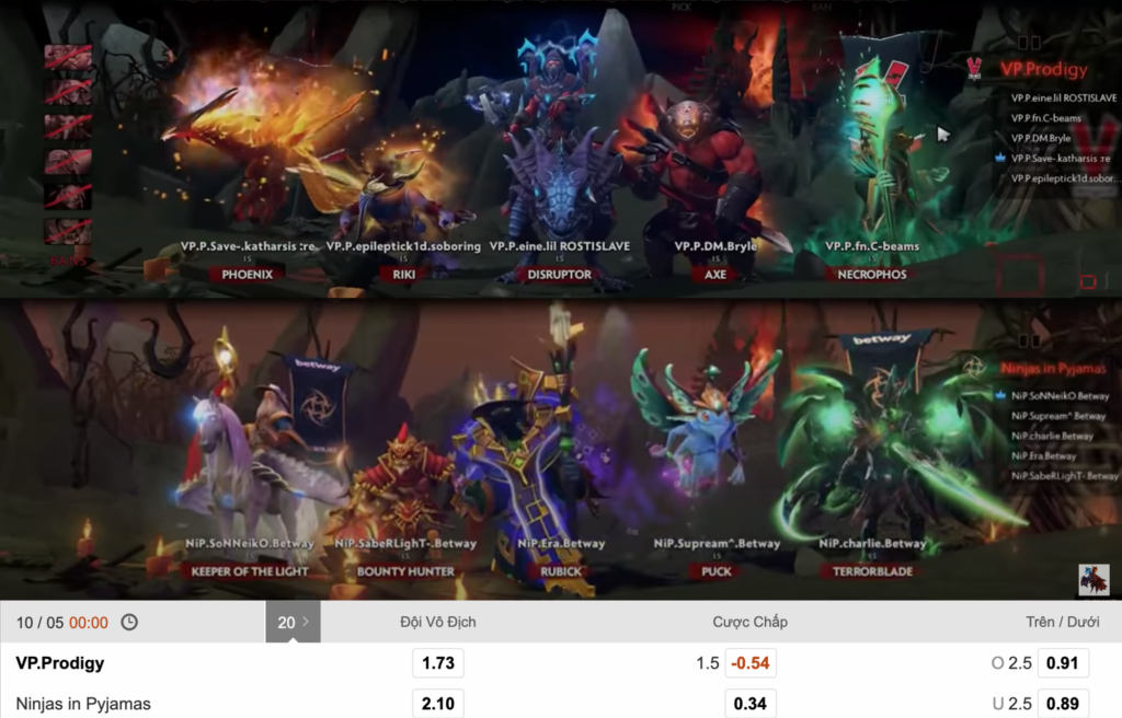 VP Prodigy vs NiP