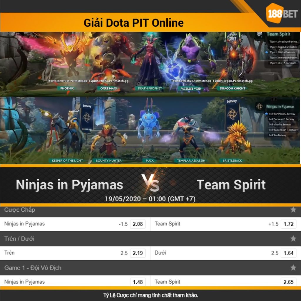 NiP vs Team Spirit