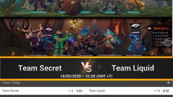 18 May - Team Secret vs Team Liquid