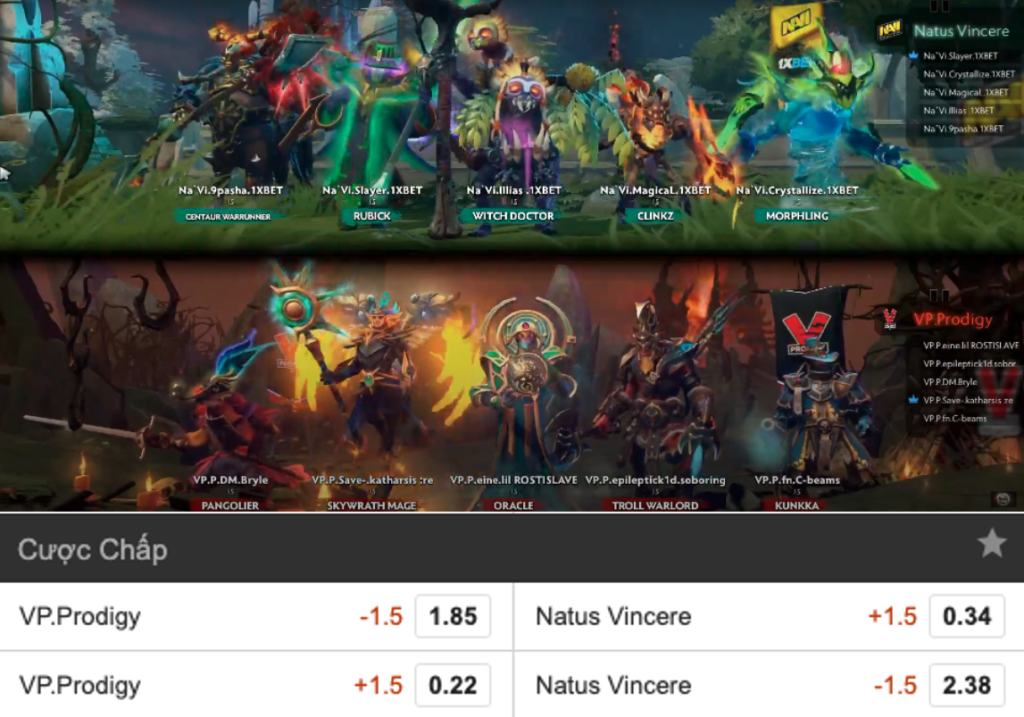 VP Prodigy vs Na’Vi