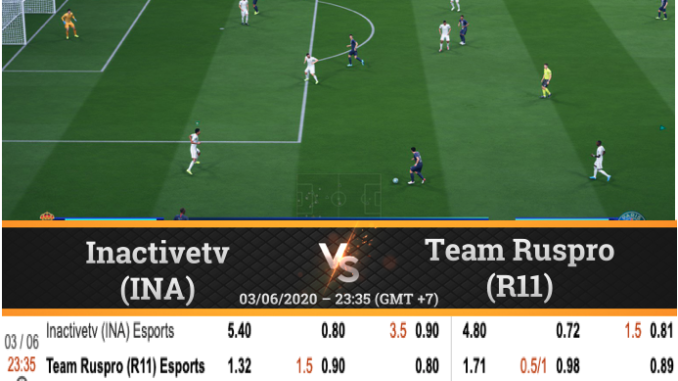 3 Jun-Inactivetv (INA) vs Team Ruspro Inactivetv (INA) vs Team Ruspro (R11)