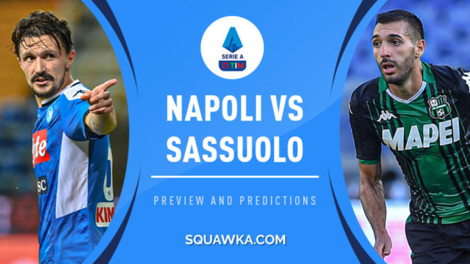 Napoli vs Sassuolo Napoli vs Sassuolo