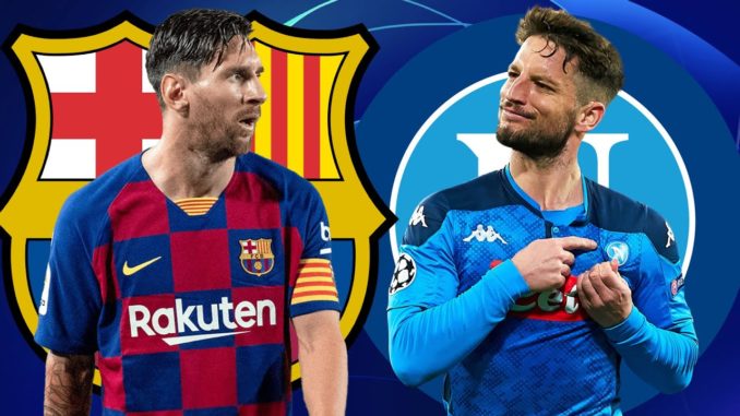 Barcelona vs Napoli Barcelona vs Napoli