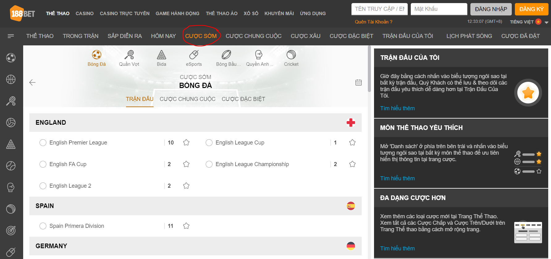 188bet nhà cái uy tín hàng đầu Xem Kèo Cược Sớm 188BET Cơ Hội Kiếm Thu Nhập Khủng