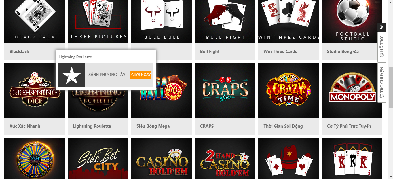 188bet cung cấp đa dạng các trò cá cược casino trực tuyến hấp dẫn Hướng Dẫn Chi Tiết Cách Chơi Cá Cược Lightning Roulette