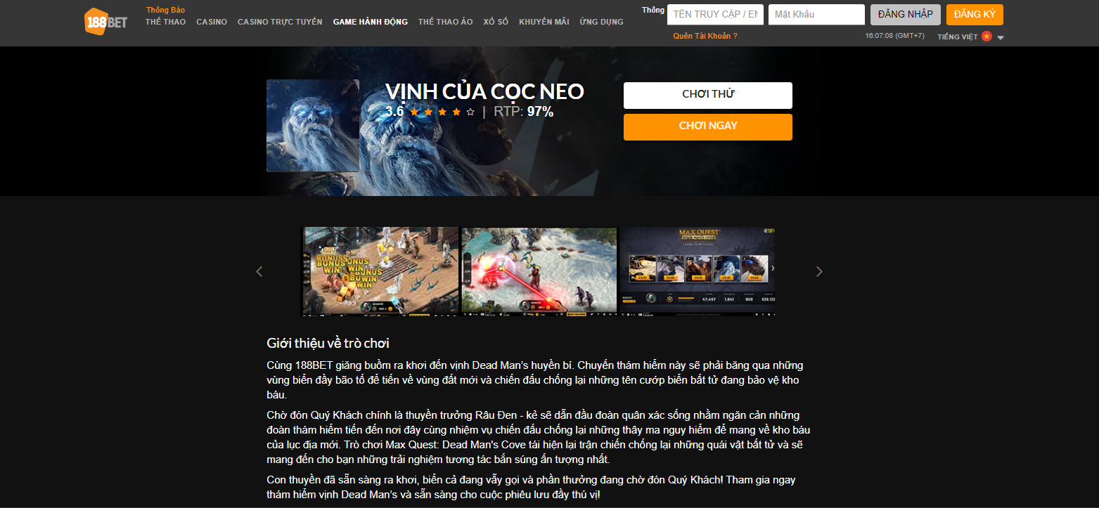 Cách chơi game Vịnh Của Cọc Neo tại nhà cái 188BET Chơi Cá Cược Game Vịnh Của Cọc Neo Làm Sao Cho Đúng