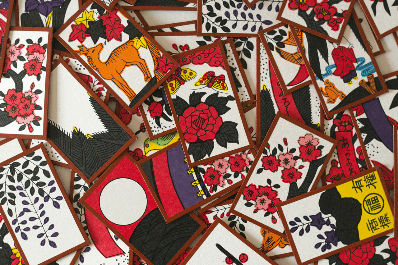 Sự hấp dẫn từ bài Hanafuda không có số đếm mà chỉ mang tính tượng trưng Chia Sẻ Cách Chơi Bài Hanafuda Đơn Giản, Dễ Thắng Nhất